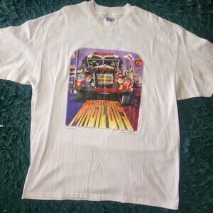 Vintage Magic Bus Furthur Tee Psychedelic Grateful Dead Style Shirt XXL